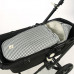Saco cuco 2 en 1 I love Vichy Negro entretiempo Walking Mum